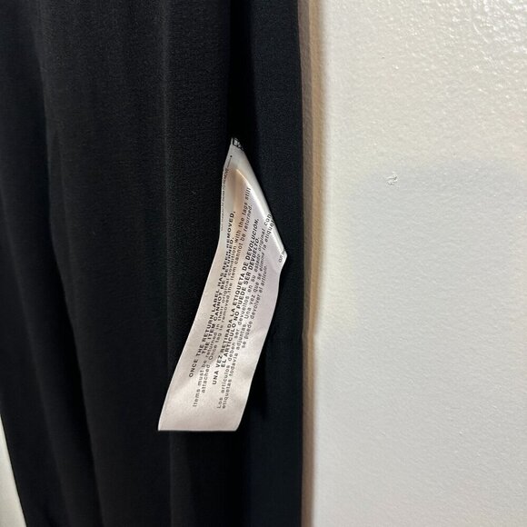 DRESS THE POPULATION Tiffany One-Shoulder Jumpsuit in Black Size X-Small - Picture 7 of 14